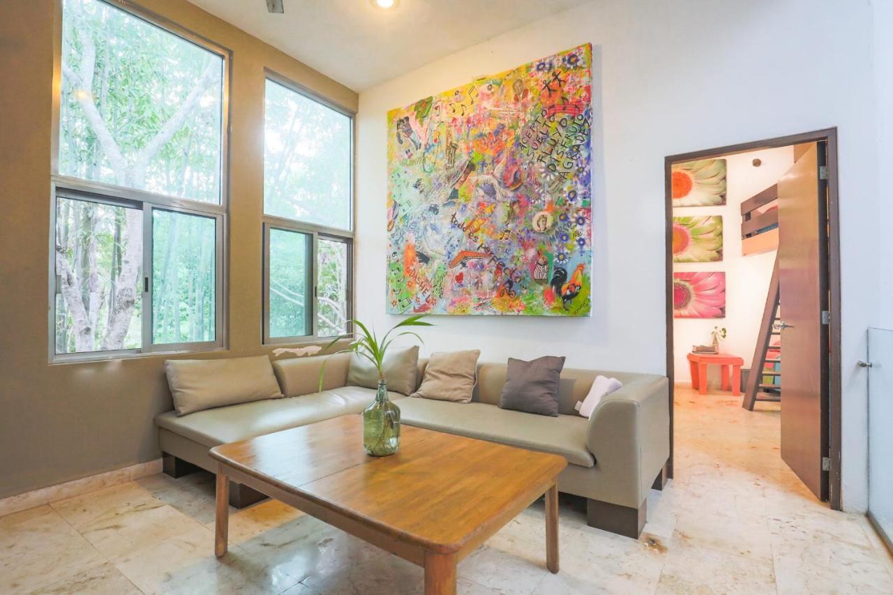 Guest House La Aldea Holistic Experience Cancún Kültér fotó