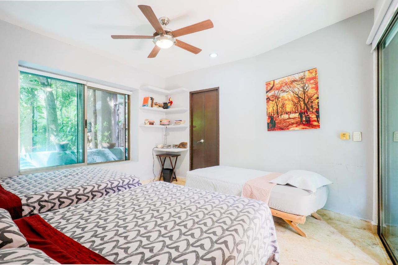 Guest House La Aldea Holistic Experience Cancún Kültér fotó