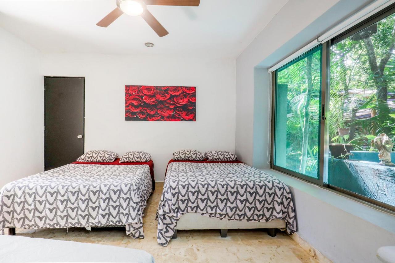 Guest House La Aldea Holistic Experience Cancún Kültér fotó